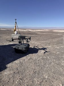 Topografía en norte de Chile